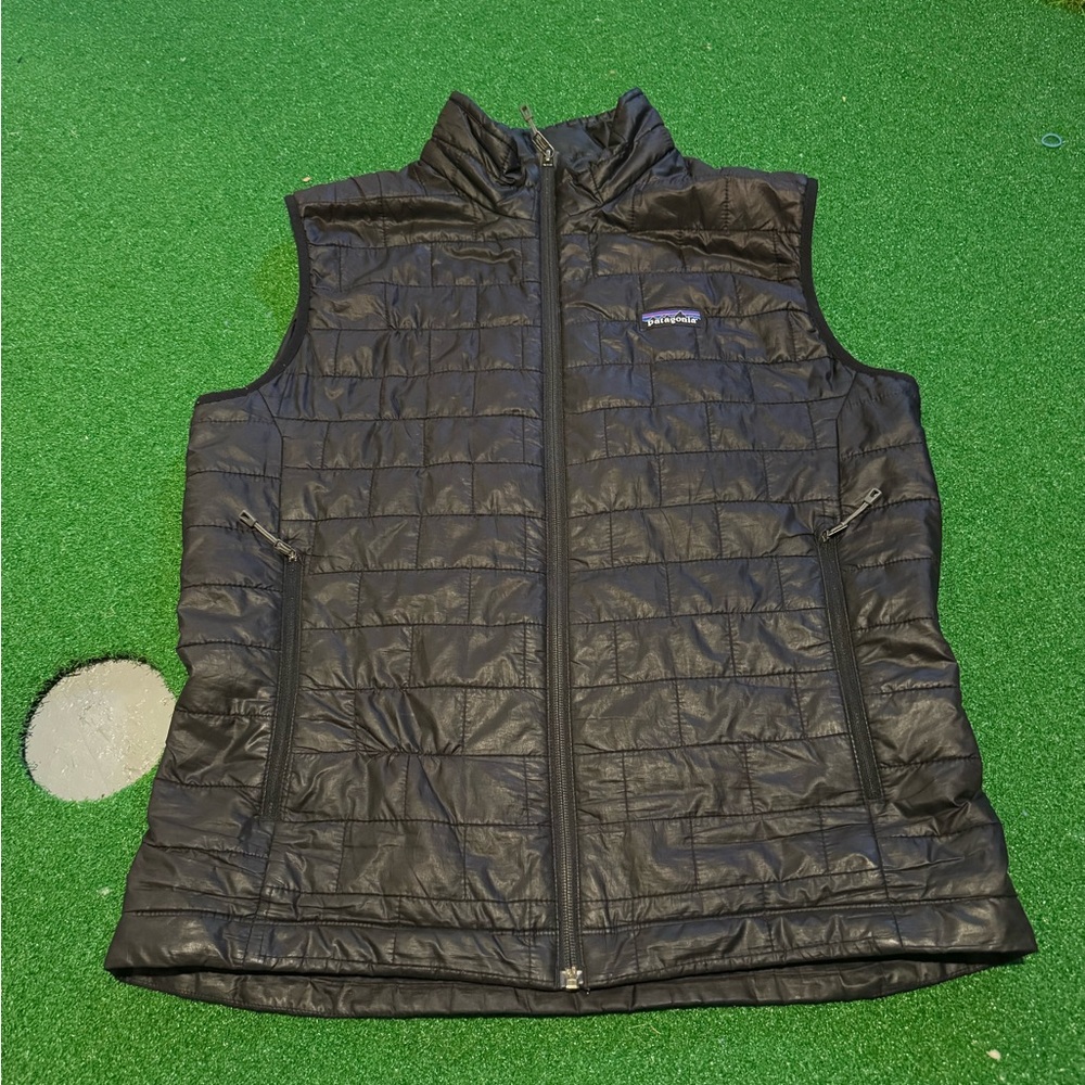 Patagonia Black Quilted Vest